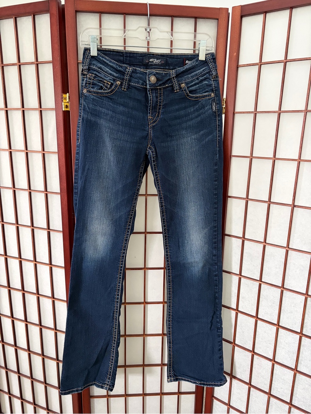 Silver Jeans Women's Dark Blue Bootcut Jeans